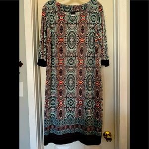 Salon Studio Aztec Print Dress